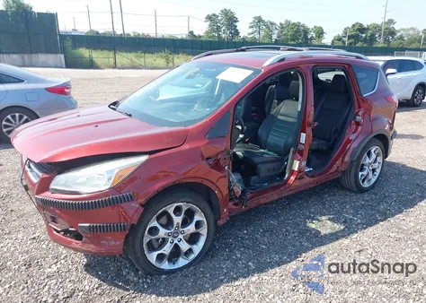 2014 Ford Escape Titanium z USA, uszkodzony, nr VIN 1FMCU9J90EUB04096